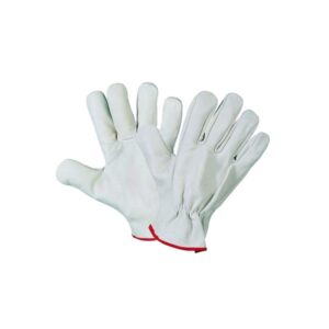 GUANTO TUTTO FIORE BIANCO ORL. TG 10