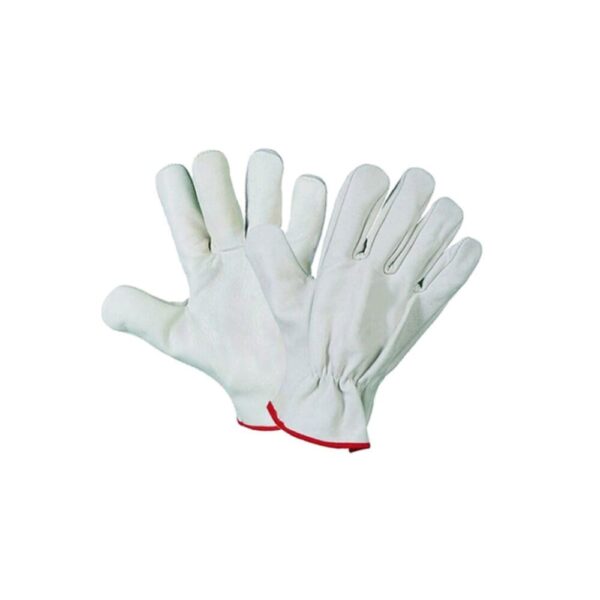 GUANTO TUTTO FIORE BIANCO ORL. TG 9