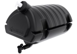 Serbatoio Acqua 30L Nero con Portasapone per Camion