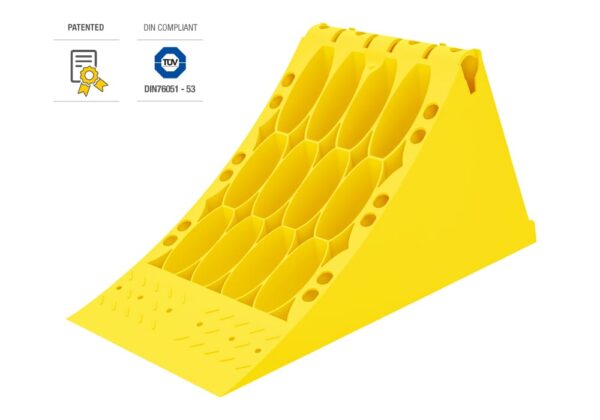 a829601101.jpg Calzatoia in PLS Gialla con Inserto in Acciaio – CROWNY 534x198x225 mm