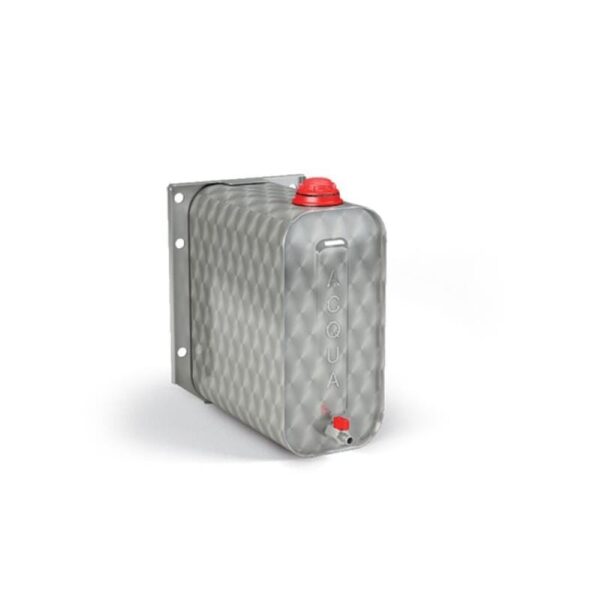 Tanica Inox Acciaio Fiorettato 25 Litri (AISI 304)