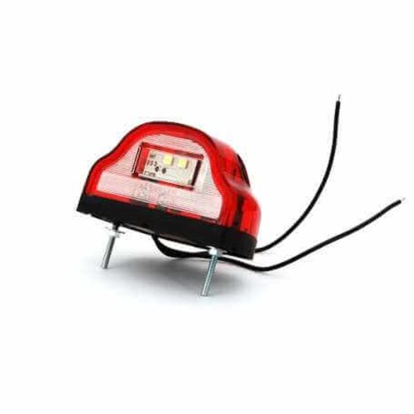 A800200287_Luce_Targa_Led_Rossa.jpg FANALINO LUCE TARGA LED ROSSO -EX A800200287