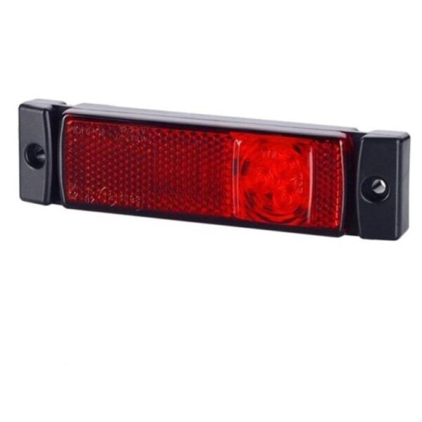 A805001011.jpg SEGNALATORE LATERALE ROSSO A LED 24V