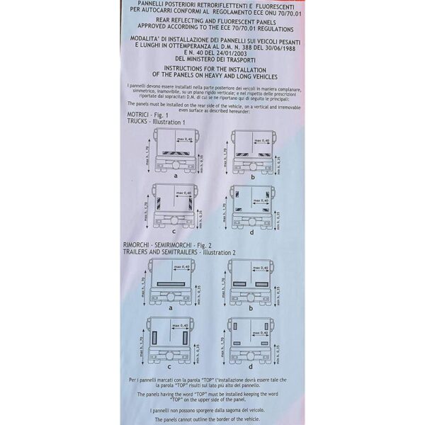 KIT 2 PZ. MOTRICE RF 565X132X1,2 MM.