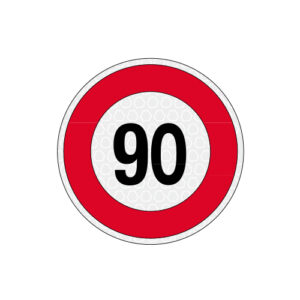 90 KM/H ADESIVO LIM VELOCITA