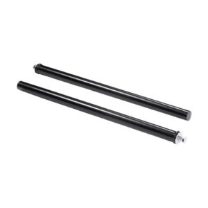 TUBO DRITTO VERNICIATO NERO ATTACCO CHASSIS