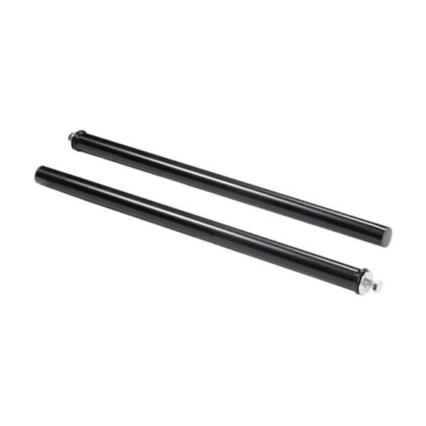 TUBO DRITTO VERNICIATO NERO ATTACCO CHASSIS